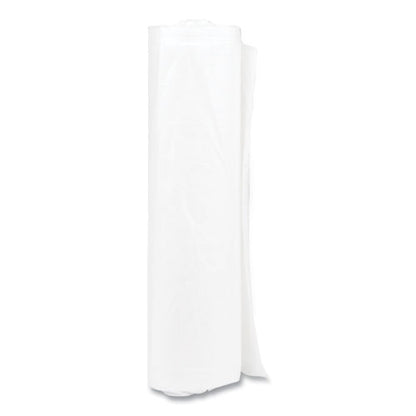 High-density Commercial Can Liners, 33 Gal, 11 Mic, 33" X 40", Clear, 25 Bags/roll, 20 Interleaved Rolls/carton