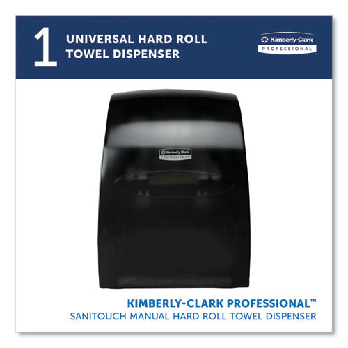 Sanitouch Hard Roll Towel Disp, 12.63 X 10.2 X 16.13, Smoke