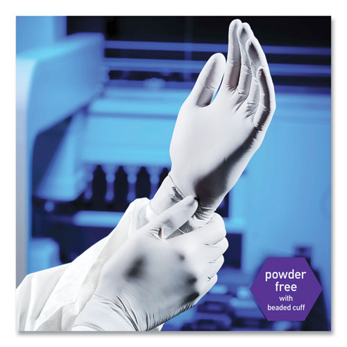 Sterling Nitrile Exam Gloves, Powder-free, Gray, 242 Mm Length, Large, 200/box