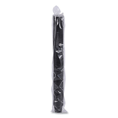 Souffle/portion Cups, 1 Oz, Polypropylene, Black, 20 Cups/sleeve, 125 Sleeves/carton
