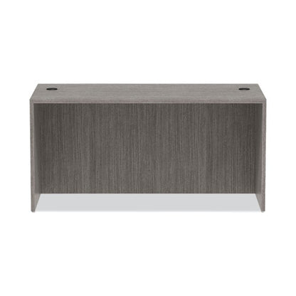 Alera Valencia Series Straight Front Desk Shell, 59.13" X 29.5" X 29.63", Gray