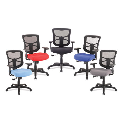 Alera Elusion Series Mesh Mid-back Swivel/tilt Chair, Supports Up To 275 Lb, 17.9" To 21.8" Seat Height, Gray Seat