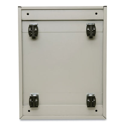 File Pedestal With Full-length Pull, Left Or Right, 3-drawers: Box/box/file, Legal/letter, Putty, 14.96" X 19.29" X 27.75"