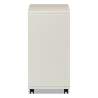 File Pedestal With Full-length Pull, Left Or Right, 3-drawers: Box/box/file, Legal/letter, Putty, 14.96" X 19.29" X 27.75"