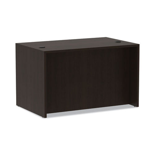 Alera Valencia Series Straight Front Desk Shell, 47.25" X 29.5" X 29.63", Espresso