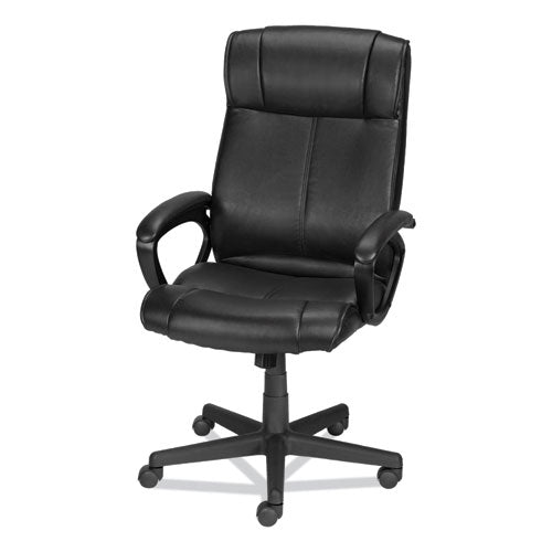 Alera Dalibor Series Manager Chair, Supports Up To 250 Lb, 17.5" To 21.3" Seat  Height, Black Seat/back, Black Base