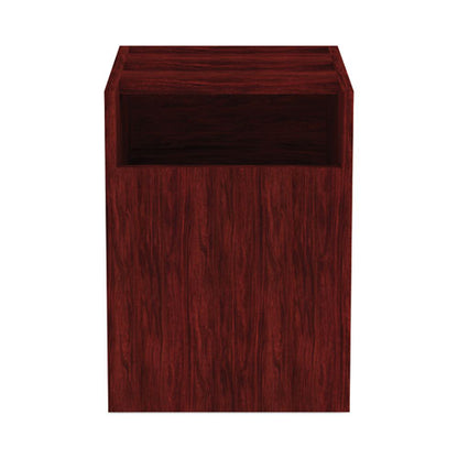 Alera Valencia Series Hanging Pedestal File, Left/right, 2-drawers: Box/file, Legal/letter, Mahogany, 15.63" X 20.5" X 19.25"