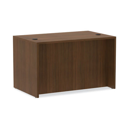 Alera Valencia Series Straight Front Desk Shell, 47.25" X 29.5" X 29.63", Modern Walnut