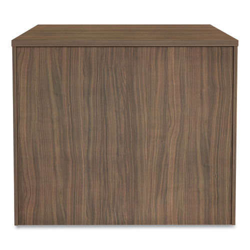 Alera Valencia Series Storage Cabinet, 34.3w X 22.78d X 29.5h, Modern Walnut