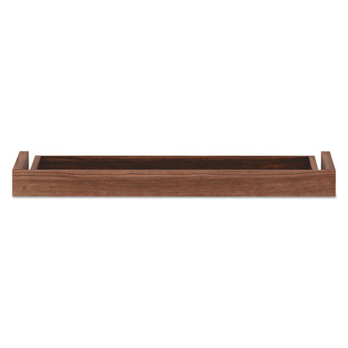 Alera Valencia Ii Series Center Drawer, Laminate, 24.5w X 15d X 2h, Modern Walnut