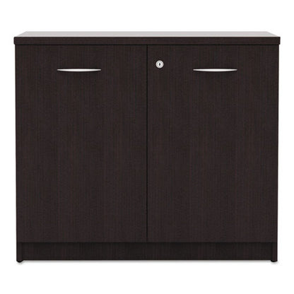 Alera Valencia Series Storage Cabinet, 34.13w X 22.78d X 29.5h, Espresso