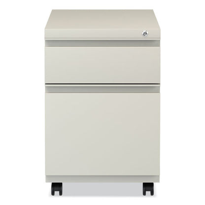 File Pedestal With Full-length Pull, Left Or Right, 2-drawers: Box/file, Legal/letter, Putty, 14.96" X 19.29" X 21.65"