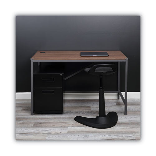 File Pedestal, Left Or Right, 2-drawers: Box/file, Legal/letter, Black, 14.96" X 19.29" X 21.65"