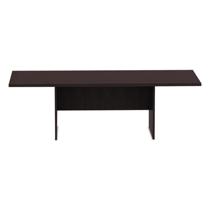 Alera Valencia Series Conference Table, Rectangular, 94.5w X 41.38d X 29.5h, Espresso