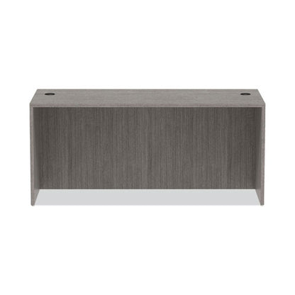 Alera Valencia Series Straight Front Desk Shell, 65" X 29.5" X 29.63", Gray