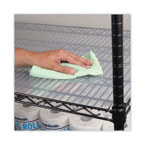 Shelf Liners For Wire Shelving, Clear Plastic, 36w X 18d, 4/pack