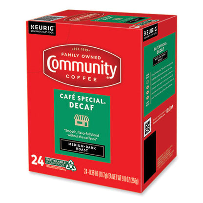 Cafe Special Decaf K-cup, 24/box