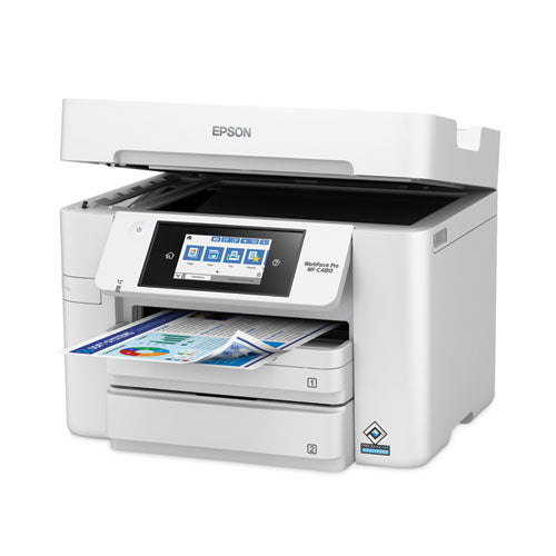 Workforce Pro Wf-c4810 Color Multifunction Printer, Copy/fax/print/scan