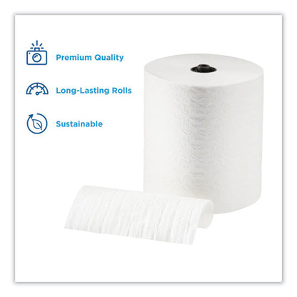 Enmotion Paper Towels, 1-ply, 8.25" X 420 Ft, White, 6 Rolls/carton