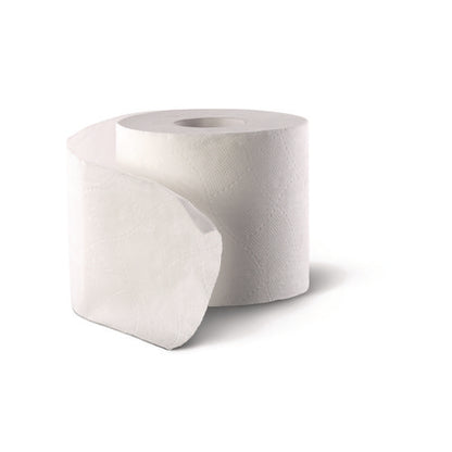 Bath Tissue, 2-ply, White, 500 Sheets, 96 Rolls/carton