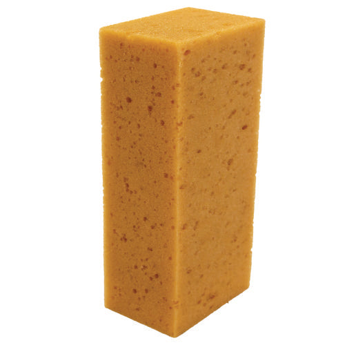 Fixi-clamp Sponge, 8.5" X 4" X 2.75", Yellow, 10/carton