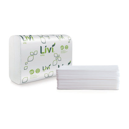 Multifold Towel, 1-ply, 9.45 X 9.06, White, 250 Sheets/pack, 16 Packs/carton