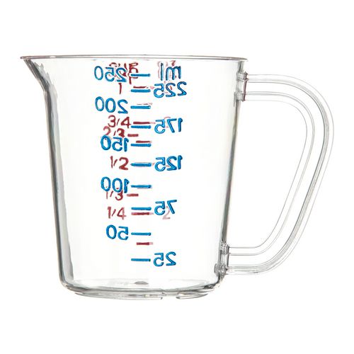 Commercial Measuring Cup, 1 Cup, Clear