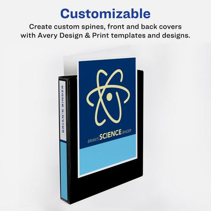 Durable View Binder With Durahinge And Slant Rings, 3 Rings, 1" Capacity, 11 X 8.5, White, 12/carton