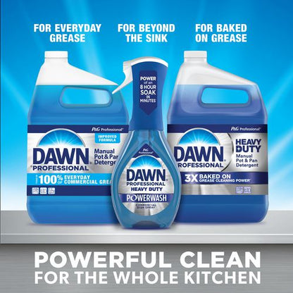 Manual Pot And Pan Dish Detergent With Pump, Original Scent, (1) Pump And (2) 1 Gal Bottles/carton