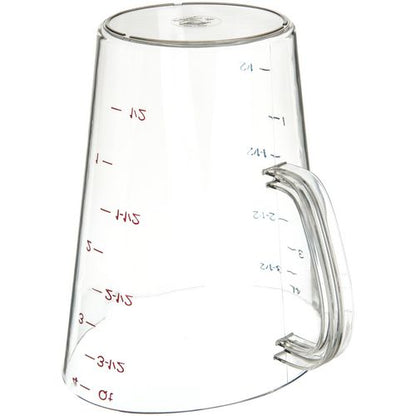 Commercial Measuring Cup, 1 Gal, Clear