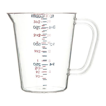 Commercial Measuring Cup, 1 Qt, Clear