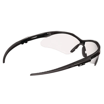 V30 Nemesis Vl Safety Glasses, Black Frame, Clear Lens, 12/carton