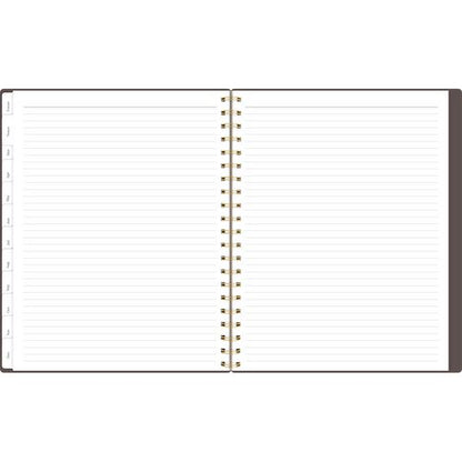 Workstyle Weekly/monthly Planner, 11 X 9.38, Brown/gold Cover, 12-month (jan To Dec): 2025