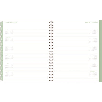 Ombre Weekly/monthly Planner, Colorful Cloud Artwork, 11" X 9.25", Multicolor Cover, 12-month (jan To Dec): 2025