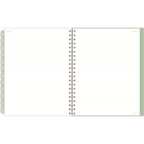 Ombre Weekly/monthly Planner, Colorful Cloud Artwork, 11" X 9.25", Multicolor Cover, 12-month (jan To Dec): 2025