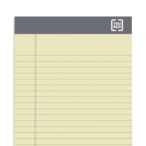 Notepads, Narrow Rule, 50 Canary Yellow 5 X 8 Sheets, 6/pack