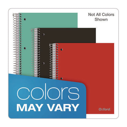 Five-subject Notebook, 5 Subject, College Rule, Randomly Assorted Cover Color, (200) 11 X 9 Sheets