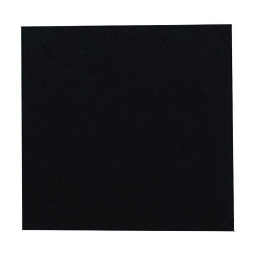 Beverage Napkins, 1-ply, 9 X 9, Black, 4,000/carton