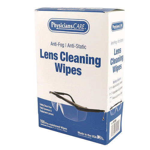 Lens Cleaning Wipe, 100/box