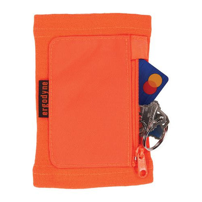 Squids 3388 Wrist Id/badge Holder, Vertical, Orange, 3.5 X 5.5 Holder, 2.75 X 3.75 Insert