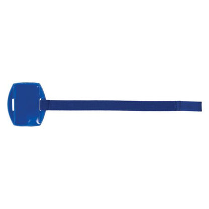 Squids 3386 Arm Band Id/badge Holder, Vertical, Blue, 3.75 X 4.25 Holder, 2.5 X 4 Insert, 10/pack