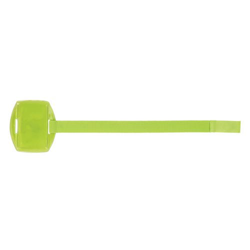 Squids 3386 Arm Band Id/badge Holder, Vertical, Lime, 3.75 X 4.25 Holder, 2.5 X 4 Insert, 10/pack