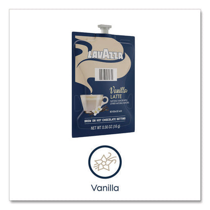 Lavazza Vanilla Latte, Vanilla, 0.56 Oz Pouch, 72/carton