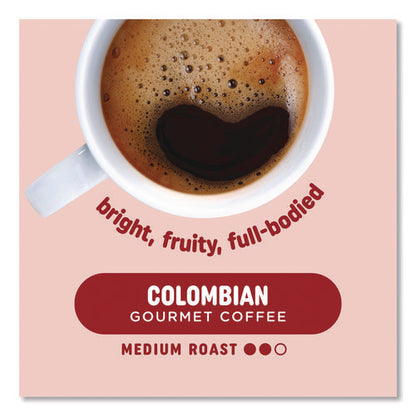 Colombian Coffee K-cups, 24/box, 96/carton