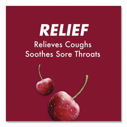 Relief Menthol Cough Suppressant - Oral Anesthetic, Cherry, 30/pack