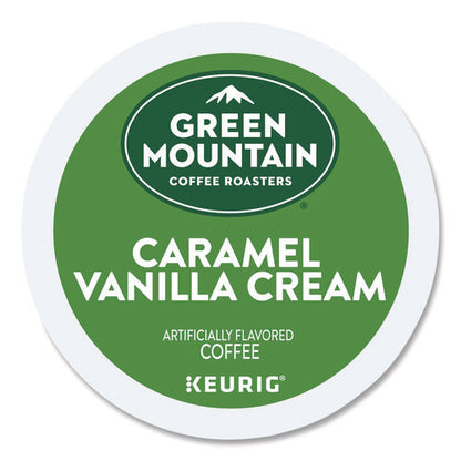 Caramel Vanilla Cream Coffee K-cups, 0.33 Oz, 48/box