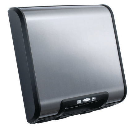 Trimlineseries Quietdry Surface-mounted Ada Automatic Hand Dryer, 115 V, Satin Stainless Steel