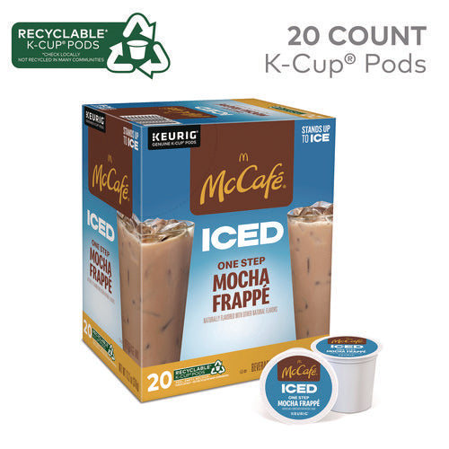 Mocha Frappe Iced Coffee Keurig K-cup Pods, 20/box