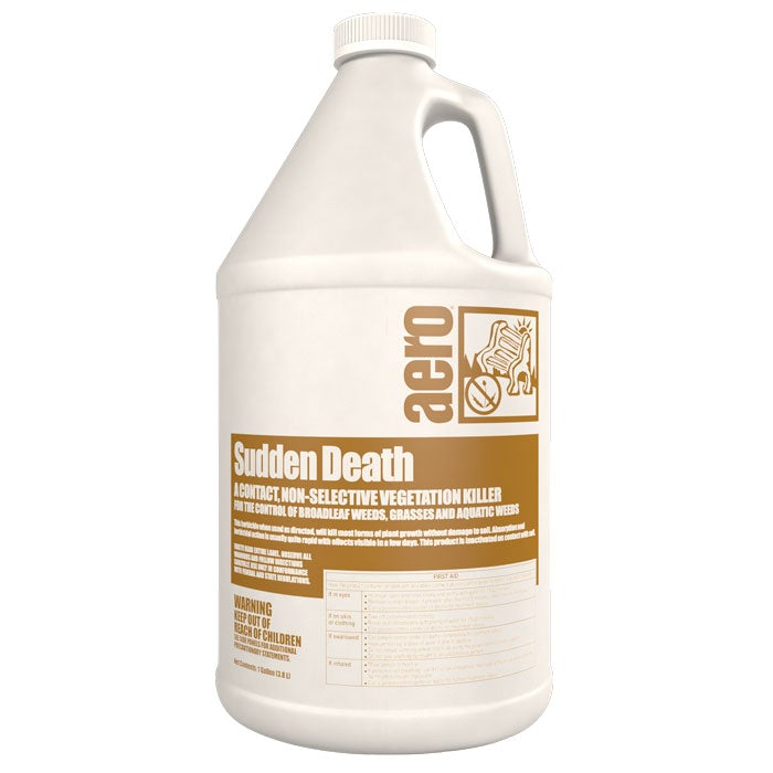 Sudden Death, A Contact, Non-Selective Vegetation Killer