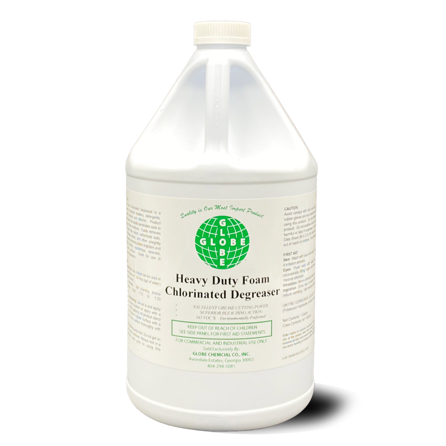 Heavy Duty Foam Chlorinated Degreaser